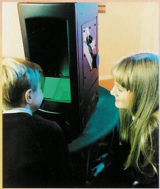 Colorimeter Testing a Child